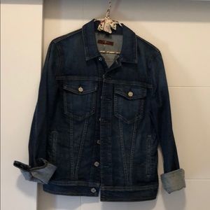 7 For All Mankind denim stretch jacket